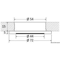 Plafoniera LED ad incasso ridotto Polis
