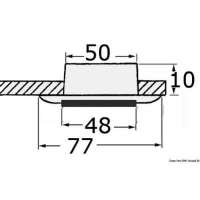 Plafoniera LED da incasso BATSYSTEM Nova II