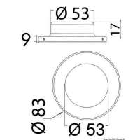 Plafoniera LED da incasso Montsarrat