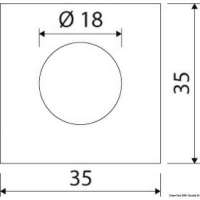 Plafoniera LED da incasso