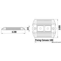 Plafoniera tecnica LED LABCRAFT Microlux