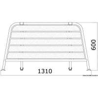 Plancetta di poppa per barche a vela / motorsailer
