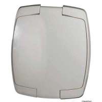 Pompa a mano a scomparsa dietro paratia 