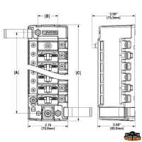 Porta Interruttori automatici ST-CLB
