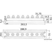 Porta terminali elettrici Bus-Bar