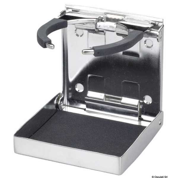 Portabicchieri lattine pieghevole