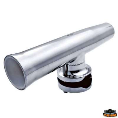 Portacanne con attacco a pulpito e corrimano AISI 316 per tubo 38-50