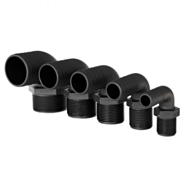 Portagomma Filettato 90°