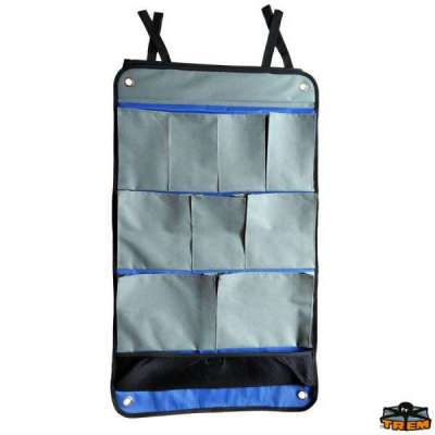 Portaoggetti verticale triplo aggancio