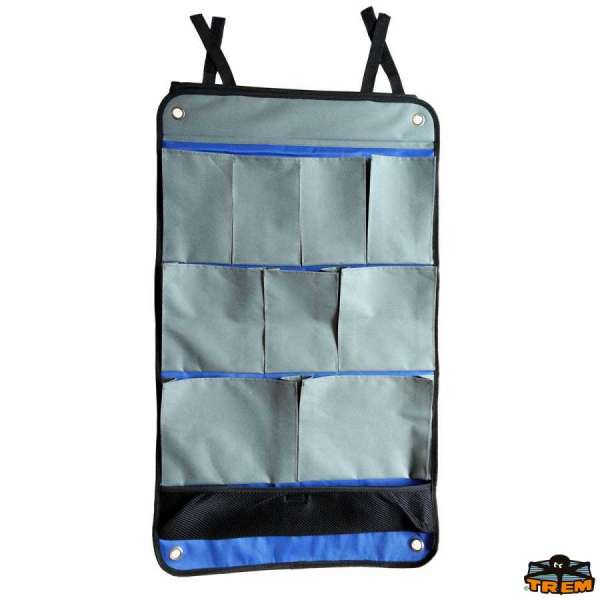 Portaoggetti verticale triplo aggancio