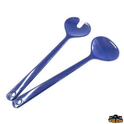 Posate insalata Blue Sand Trem