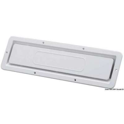 Presa aria per locale motori in ABS bianco resistente UV