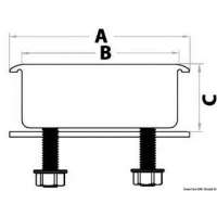 Presa di forza Flush Deck