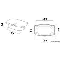 Prese acqua - innesto banchina New Edge con miscelatore acqua calda/fredda