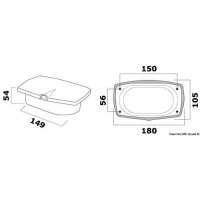 Prese acqua - innesto banchina New Edge entrata/uscita ad incasso
