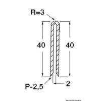 Profilo di finitura in EPDM