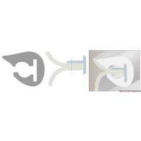 Profilo parabordo con supporto di base a L