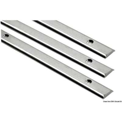 Profilo semitondo in Acciaio Inox AISI 316 lucidato a specchio