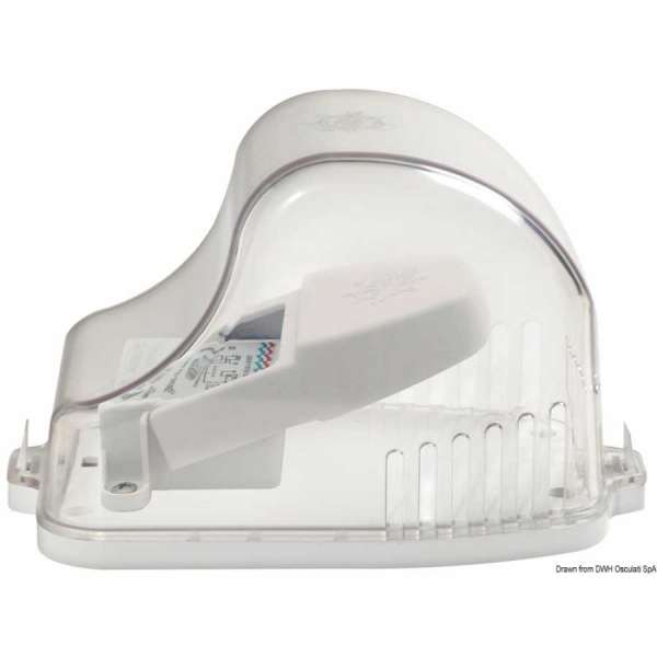 Protezione apribile per interruttori automatici pompe di sentina