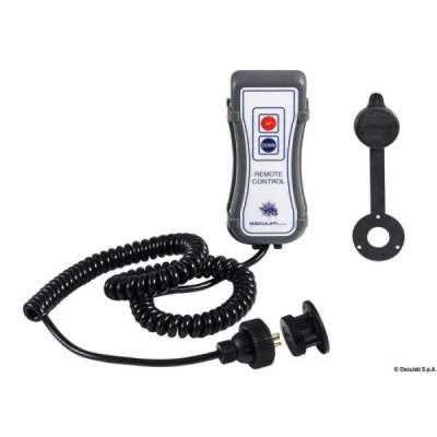 Pulsantiera a mano per azionare i salpa ancore elettrici