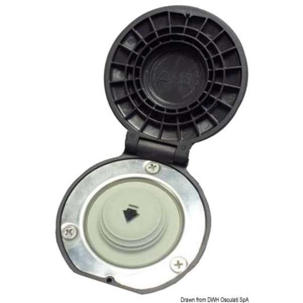 Pulsantiera a pedale LEWMAR per comando elettrico salpa ancore