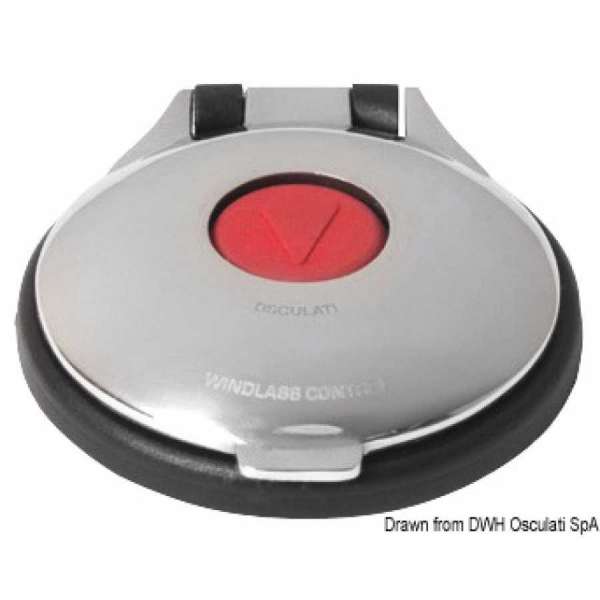 Pulsantiera a pedale per comando elettrico salpa ancore