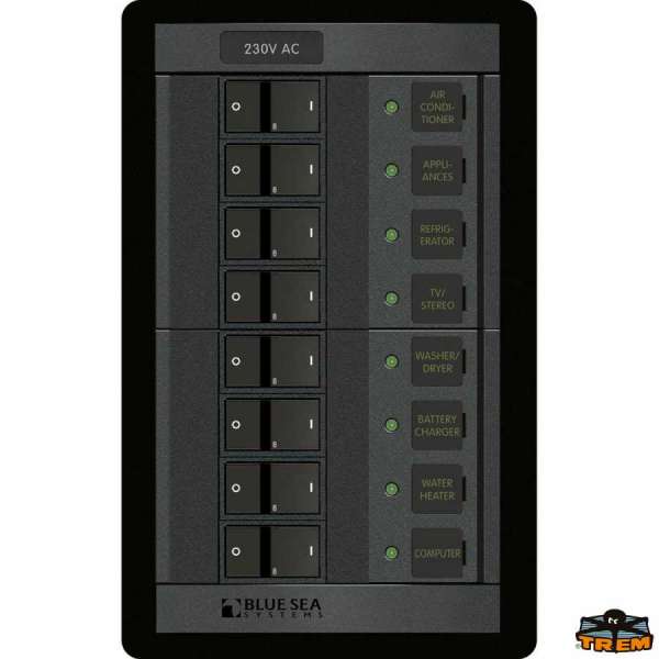 Quadri modulari serie 360 230V. CA