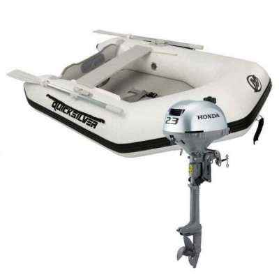 Quicksilver gommone TENDY 200 gonfiabile + motore Honda 2.3 HP
