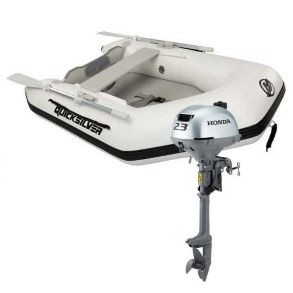 Quicksilver gommone TENDY 200 gonfiabile + motore Honda 2.3 HP