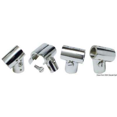 Raccordo a T per pulpito, apribile a cerniera