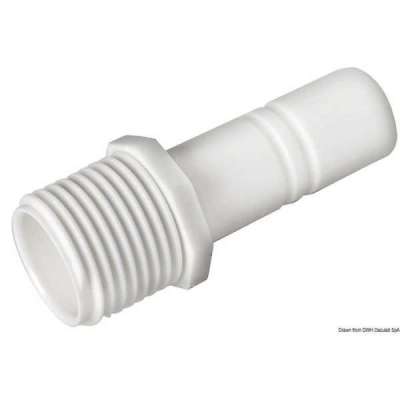 Raccordo cilindrico + maschio 1/2 BSP WHALE