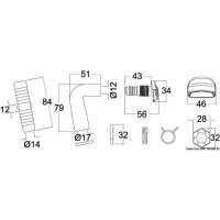 Ricambi per WC elettrici TECMA