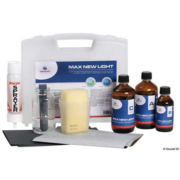 Rinnovatore antigraffio per policarbonato Max New Light