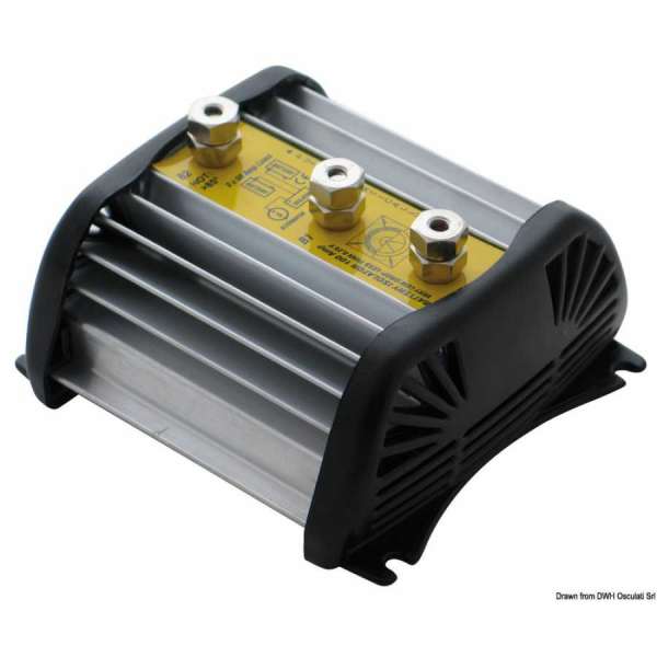 Ripartitori di carica a bassissima caduta di tensione (diodi) ed isolatori automatici di batteria