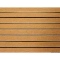 Rivestimento autoadesivo Eva Faux Teak per ponti e coperta in EVA effetto teak