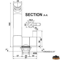 Rubinetto elettrico 12V Can