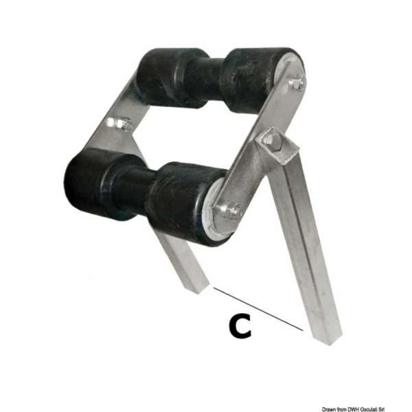 Rullo basculante centrale