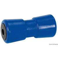 Rullo centrale reggichiglia con anima in acciaio + boccole plastica