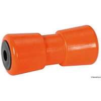 Rullo centrale reggichiglia con anima in acciaio + boccole plastica