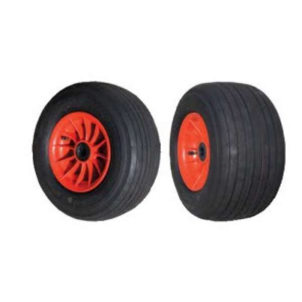 Ruota da sabbia pneumatica larga sezione