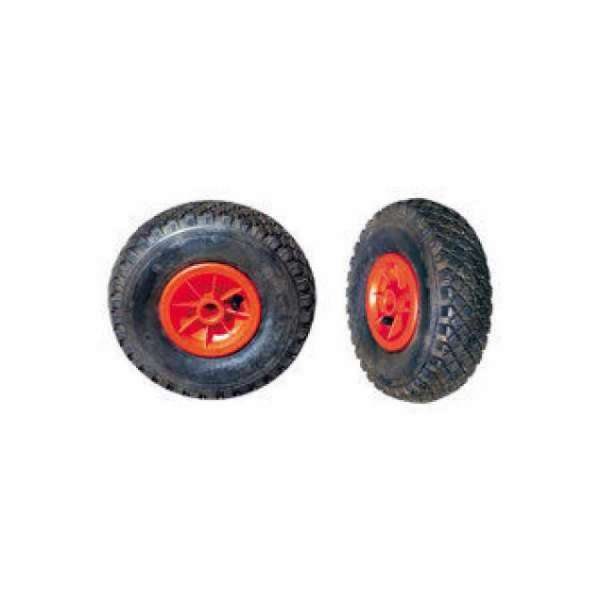 Ruota pneumatica 260mm in gomma per alaggio canotti e imbarcazioni 