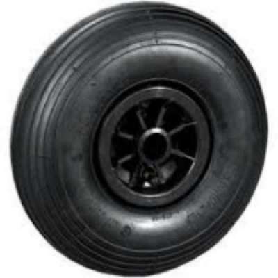 Ruota pneumatica gomma 390mm per alaggio canotti e imbarcazioni 