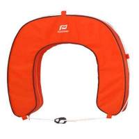 Salvagente a ferro di cavallo con rivestimento rimovibile