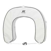 Salvagente a ferro di cavallo con rivestimento rimovibile