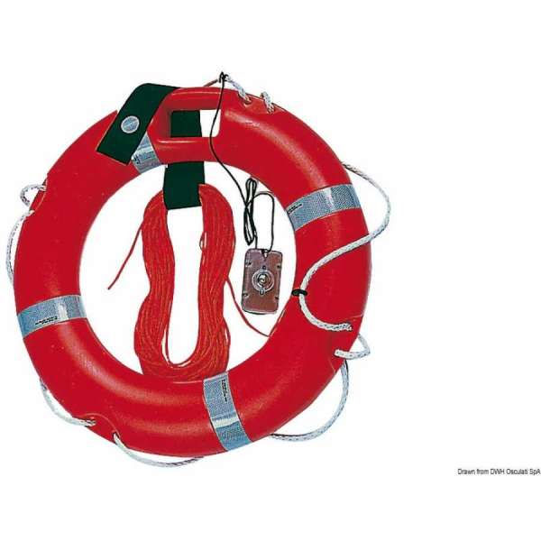 Salvagente anulare accessoriato