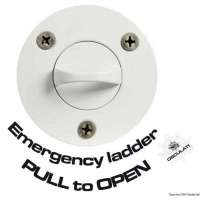 Scaletta di emergenza ad incasso a 3 gradini