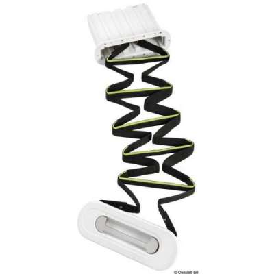 Scaletta di emergenza ad incasso adatta a soddisfare la norma ISO 15085