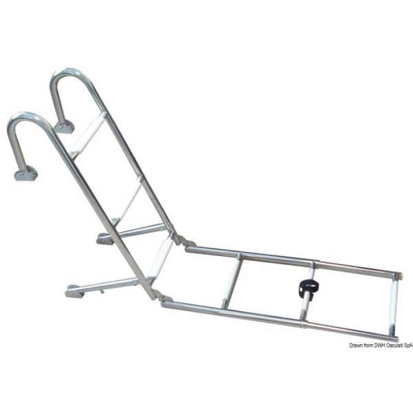 Scaletta pieghevole a 6 scalini per 48.443.40/41