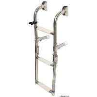 Scaletta pieghevole fissaggio su murata