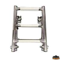 Scaletta pieghevole fissaggio su murata